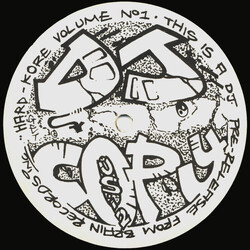USI Hard-Kore Volume No1 USED VINYL 12INCH PROMO 33 S RPM