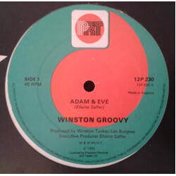 Winston Groovy Adam & Eve USED VINYL 12INCH SINGLE