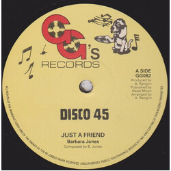 Barbara Jones Just A Friend USED VINYL 12INCH 45 RPM