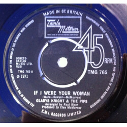 Gladys Knight And The Pips If I Were Your Woman USED VINYL 7INCH SINGLE