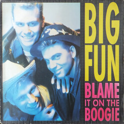 Big Fun Blame It On The Boogie VINYL 12" USED