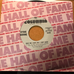 Eydie Gormé What Did I Have That I Don't Have! / If He Walked Into My Life USED VINYL 7INCH 45 RPM SINGLE
