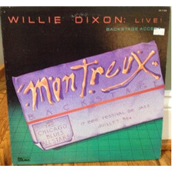 Willie Dixon / Chicago Blues All Stars Live Backstage Access Vinyl LP USED