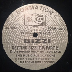 Bizzi Getting Bizzi E.P. (Part 2) USED VINYL 12INCH 45 RPM EP PROMO