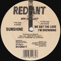 Red Ant (2) / Ben Intellect Sunshine USED VINYL 12INCH 45 RPM