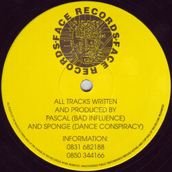 Pascal & Sponge Raw Basics / Red Face USED VINYL 12INCH 45 RPM