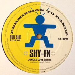 Shy FX Jungle Love USED VINYL 12INCH 45 RPM