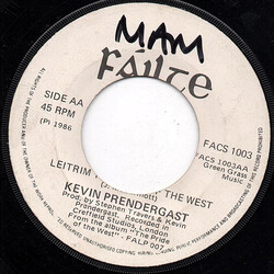 Kevin Prendergast Leitrim, The Pride Of The West USED VINYL 7INCH 45 RPM SINGLE