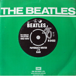 The Beatles Paperback Writer c/w Rain USED VINYL 7INCH 45 RPM SINGLE REISSUE MONO