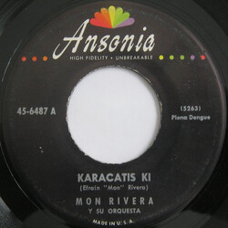 Mon Rivera Y Su Orquesta Karacatis Ki USED VINYL 7INCH 45 RPM