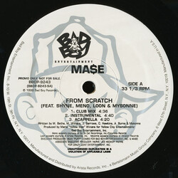 Mase From Scratch USED VINYL 12INCH 33 S RPM PROMO