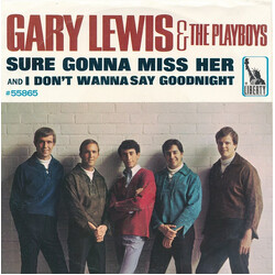 Gary Lewis & The Playboys Sure Gonna' Miss Her USED VINYL 7INCH 45 RPM SINGLE STYRENE