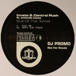 Innate / Central Rush / Antonia Lucas End Of The Tunnel USED VINYL 12INCH 33 S RPM PROMO