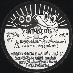 Smart E's Bogus Adventure / Fuck The Law USED VINYL 12INCH 45 RPM PROMO