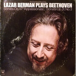 Lazar Berman / Ludwig van Beethoven Lazar Berman Plays Beethoven: Sonata Op. 57 "Appassionata" / Sonata Op. 31, No. 3 Vinyl LP USED