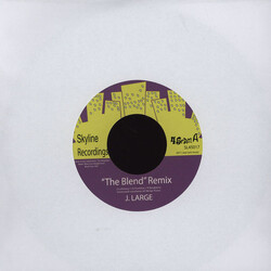 J-Large / Ollie Teeba The Blend (Remix) USED VINYL 7INCH 45 RPM