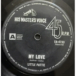 Little Pattie My Love USED VINYL 7INCH 45 RPM