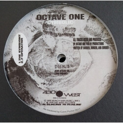 Octave One Cymbolic USED VINYL 2 X 12INCH 33 S RPM REISSUE REMASTERED