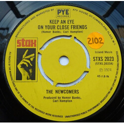 The Newcomers Keep An Eye On Your Close Friends USED VINYL 7INCH 45 RPM SINGLE