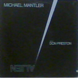 Michael Mantler / Don Preston Alien Vinyl LP USED