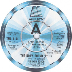 Finished Touch / Harold Johnson The Down Sound USED VINYL 7INCH 45 RPM SINGLE PROMO