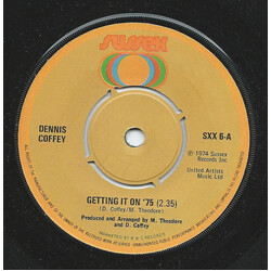 Dennis Coffey Getting It On '75 USED VINYL 7INCH 45 RPM SINGLE