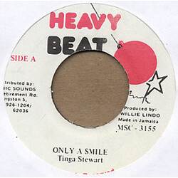 Tinga Stewart Only A Smile USED VINYL 7INCH 45 RPM SINGLE