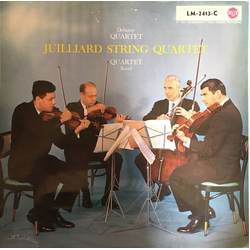 Juilliard String Quartet / Claude Debussy / Maurice Ravel Quartet In G Minor / Quartet In F Vinyl LP USED