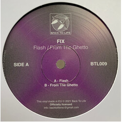 Fix Flash / From The Ghetto USED VINYL 12INCH REISSUE