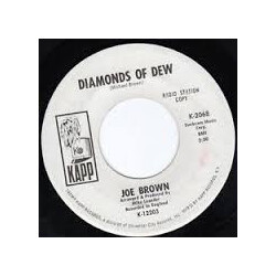 Joe Brown Adieu, Monsieur Le Professer / Diamonds Of Dew USED VINYL 7INCH 45 RPM PROMO