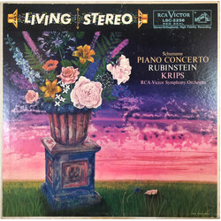 Robert Schumann / RCA Victor Symphony Orchestra / Arthur Rubinstein / Josef Krips Piano Concerto Vinyl LP USED