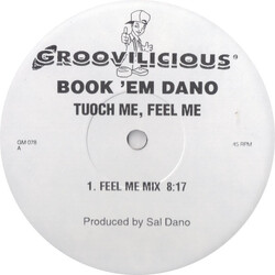 Sal Dano Touch Me, Feel Me USED VINYL 12INCH 45 RPM