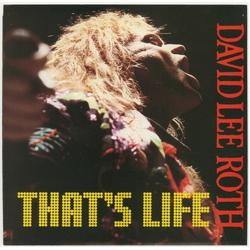 David Lee Roth That's Life Vinyl 7" USED