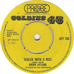 Brian Hyland / Barry Mann Sealed With A Kiss / Who Put The Bomp (In The Bomp-A Bomp-A Bomp Vinyl USED