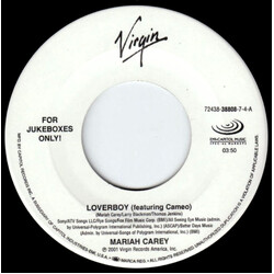 Mariah Carey Loverboy USED VINYL 7INCH 45 RPM JUKEBOX