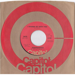 Raspberries I Wanna Be With You / Goin' Nowhere Tonight USED VINYL 7INCH 45 RPM SINGLE