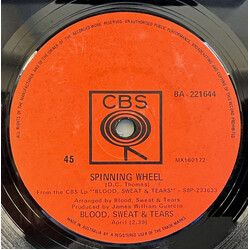 Blood, Sweat And Tears Spinning Wheel USED VINYL 7INCH 45 RPM SINGLE