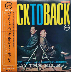 Duke Ellington / Johnny Hodges Back To Back (Duke Ellington And Johnny Hodges Play The Blues) Vinyl LP USED