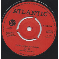 Joe Tex You're Alright Ray Charles USED VINYL 7INCH 45 RPM SINGLE