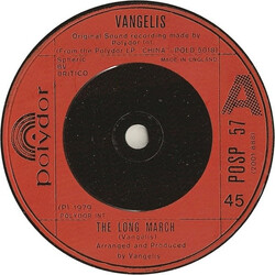 Vangelis The Long March Vinyl 7" USED