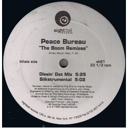 Peace Bureau The Boom Remixes VINYL 12" USED
