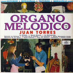 Juan Torres Organo Melodico - Vol. 10 Vinyl LP USED