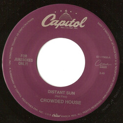 Crowded House Distant Sun USED VINYL 7INCH 45 RPM SINGLE STEREO