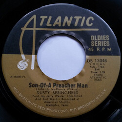 Dusty Springfield Son-Of-A Preacher Man / The Windmills Of Your Mind USED VINYL 7INCH 45 RPM REISSUE