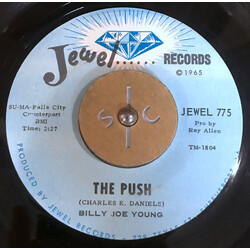 Billy Joe Young The Push / I Had My Heart Set On You USED VINYL 7INCH 45 RPM