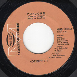 Hot Butter Popcorn USED VINYL 7INCH 45 RPM REISSUE STYRENE