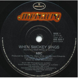 ABC When Smokey Sings USED VINYL 7INCH 45 RPM SINGLE