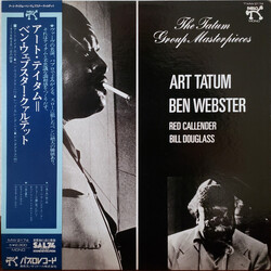 Art Tatum / Ben Webster / Red Callender / Bill Douglass (2) The Tatum Group Masterpieces Vinyl LP USED
