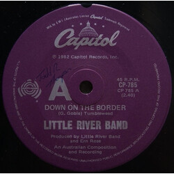 Little River Band Down On The Border VINYL 7" USED