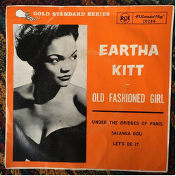 Eartha Kitt Old Fashioned Girl USED VINYL 7INCH 45 RPM EP